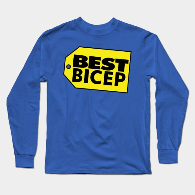 best bicep Long Sleeve T-Shirt by comments